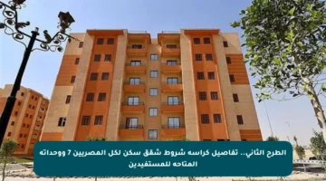 الطرح الثاني.. تفاصيل كراسة شروط شقق سكن لكل المصريين 7 ووحداته المتاحة للمستفيدين